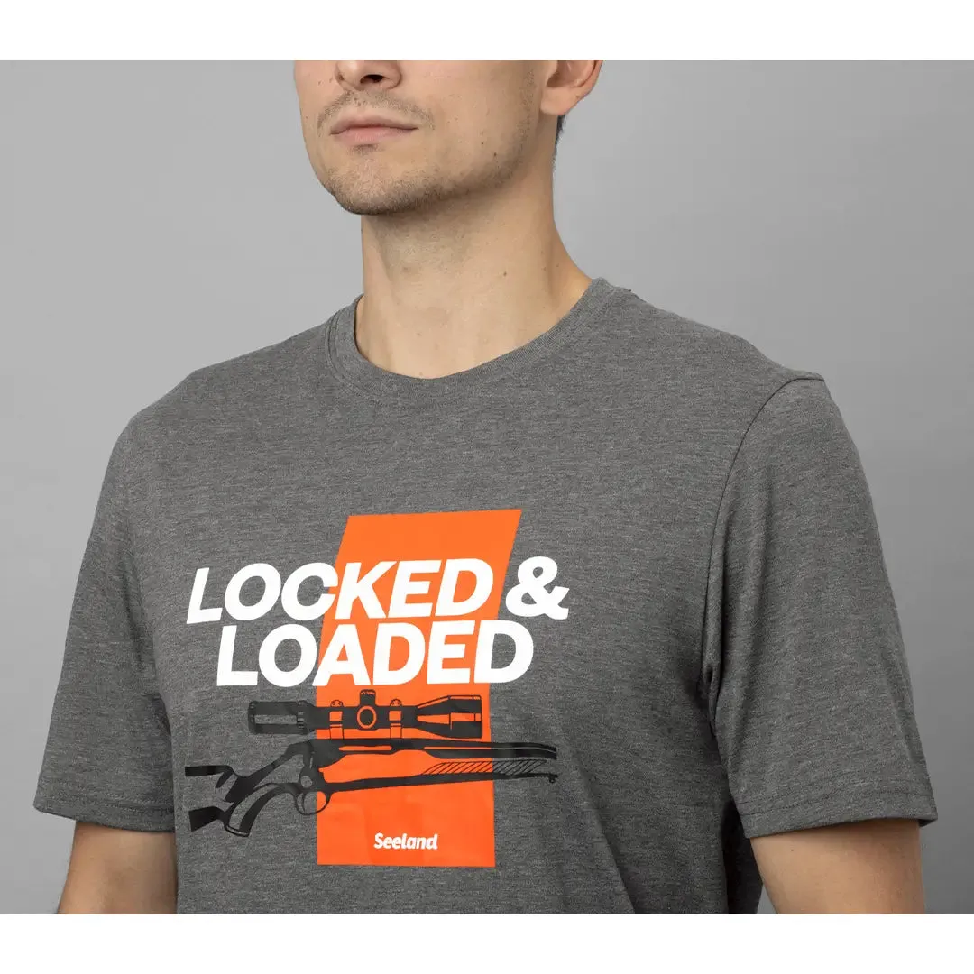 Loaded T-Shirt - Grey Melange by Seeland