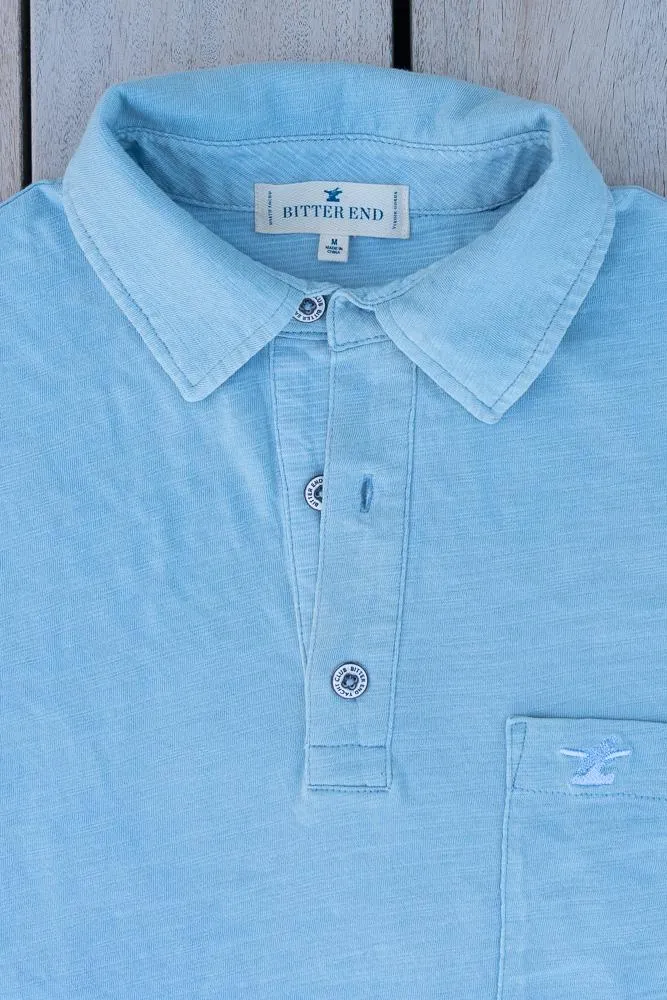 Men's Prince of Wales Polo | Sky