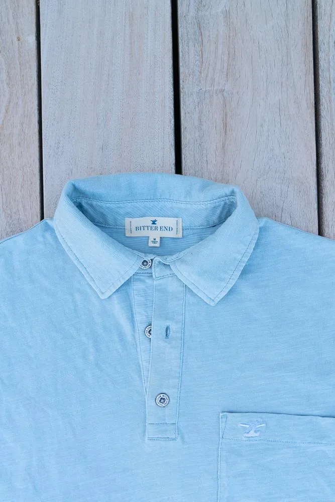 Men's Prince of Wales Polo | Sky