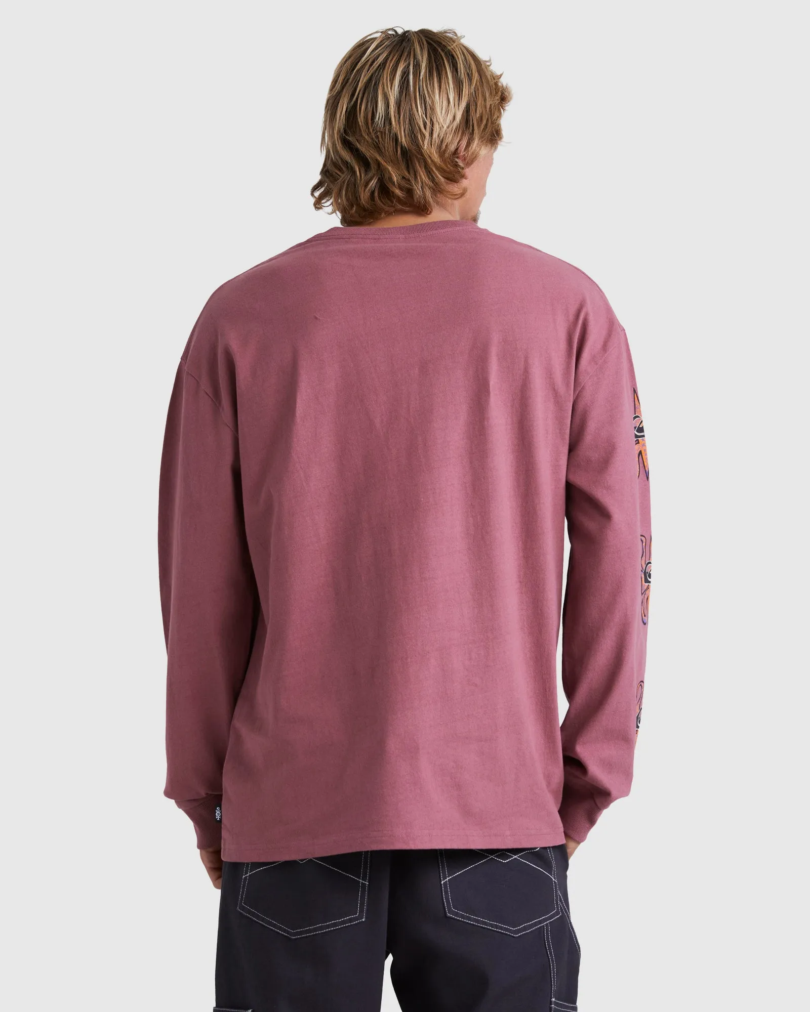 Mens Trident Long Sleeve T-Shirt