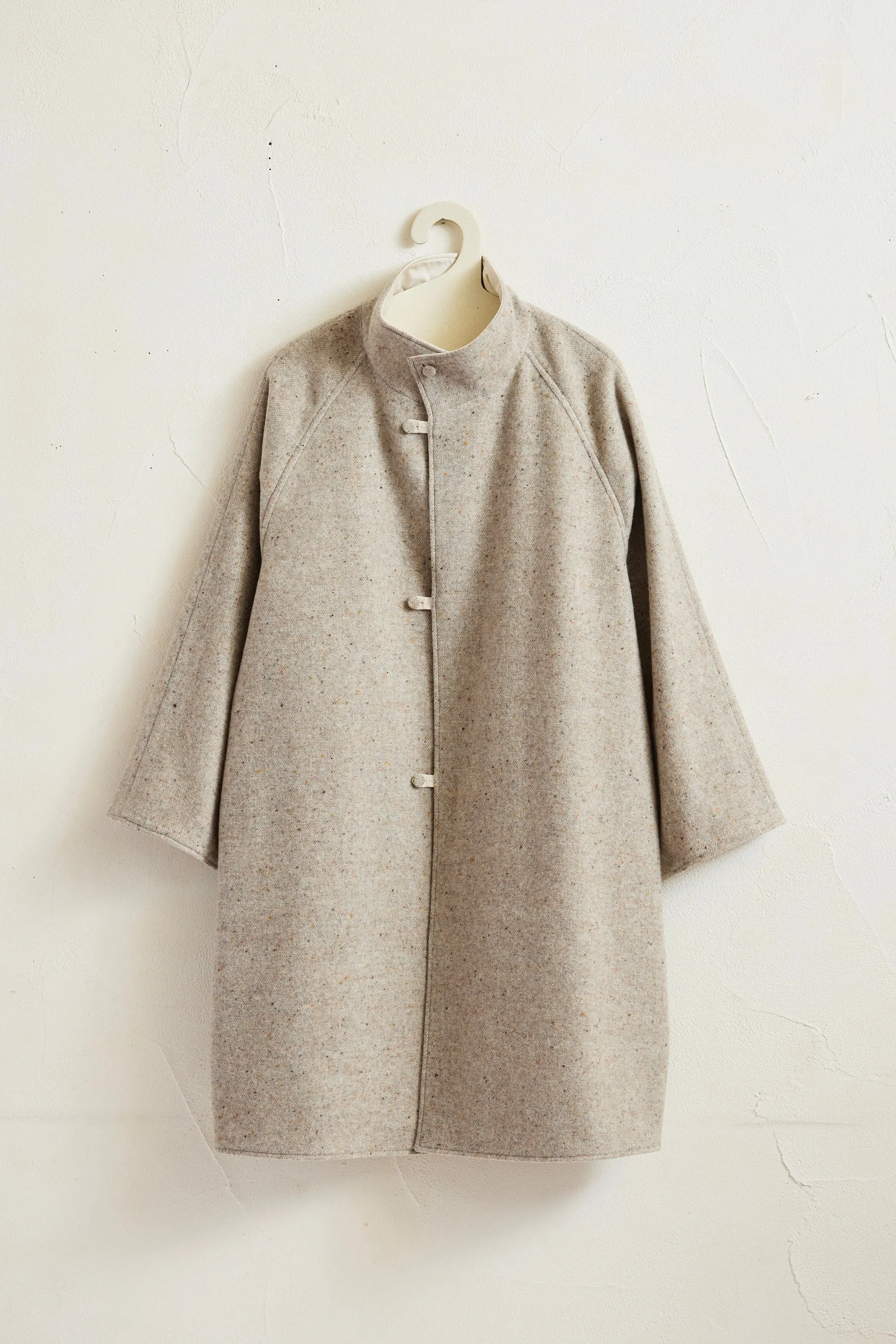 Mix Wool Reversible Coat