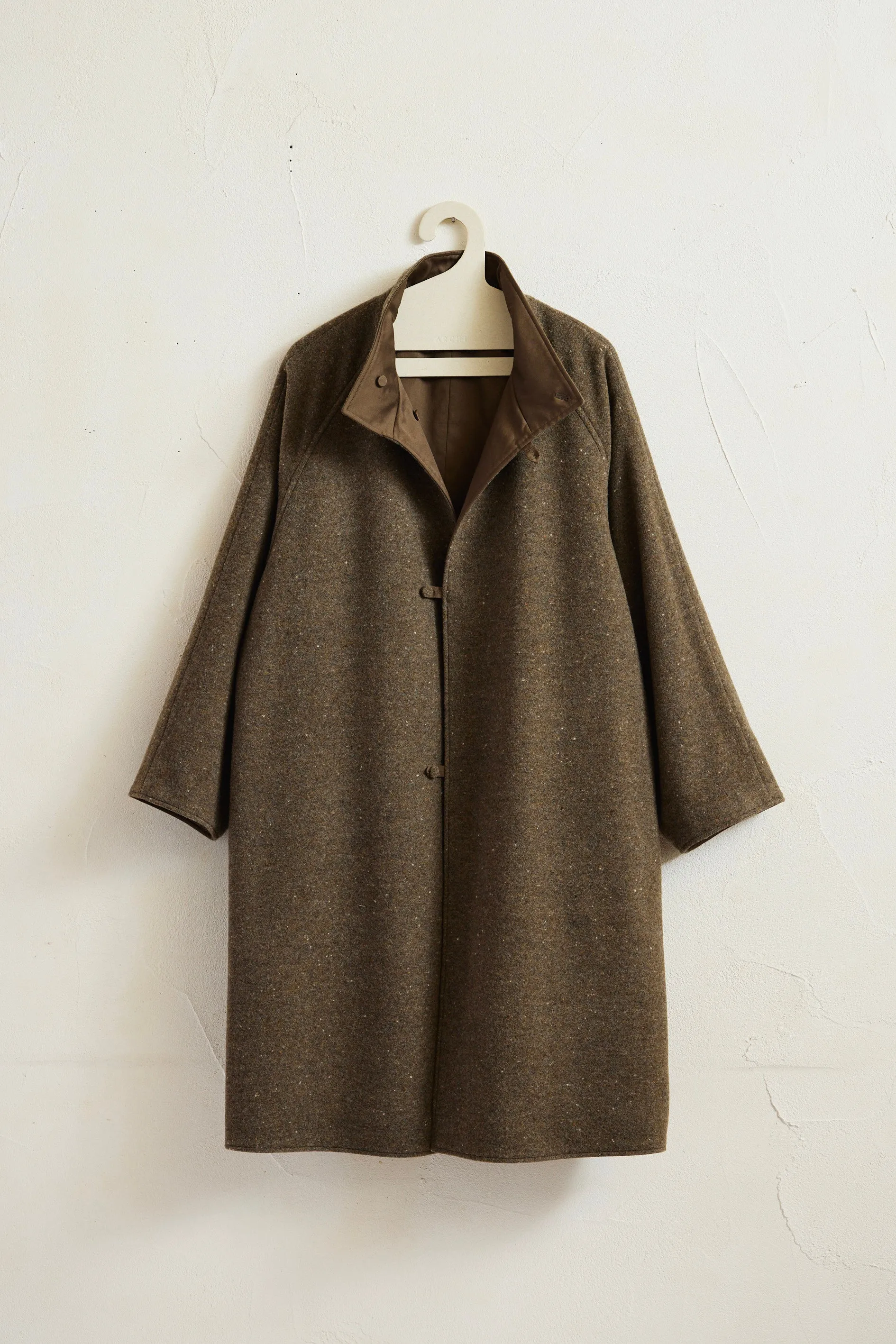 Mix Wool Reversible Coat