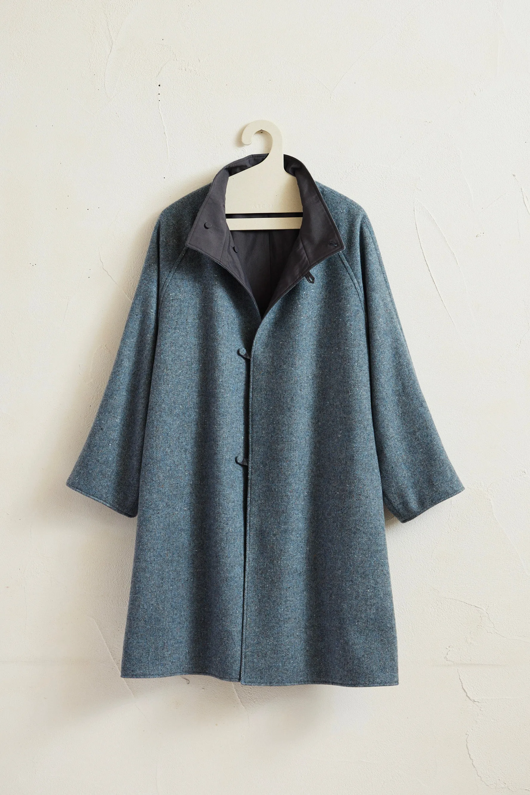 Mix Wool Reversible Coat