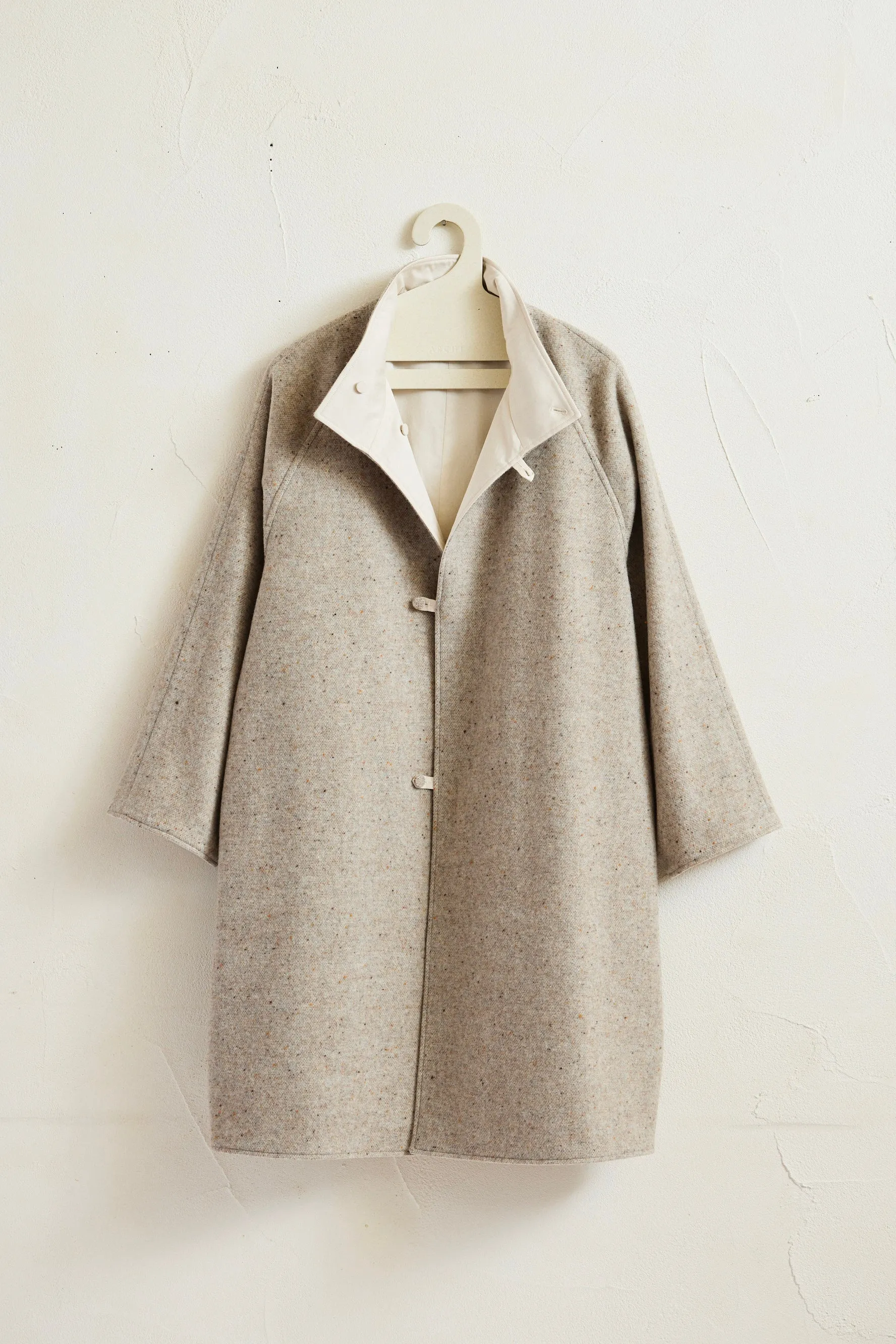 Mix Wool Reversible Coat