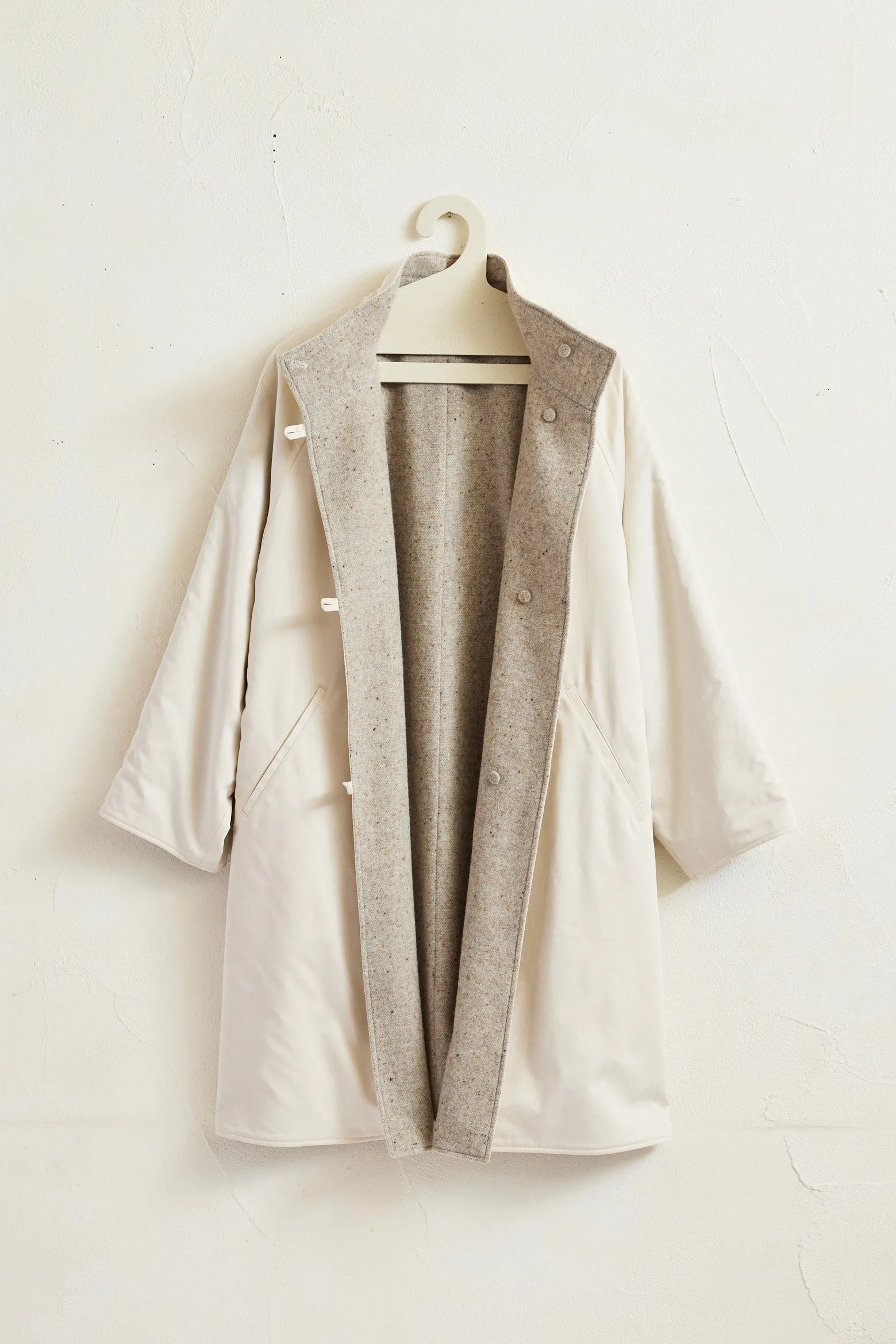 Mix Wool Reversible Coat