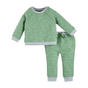 MUD Quilted Dino Pant Set