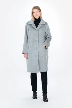 Omena Wool Coat Grey