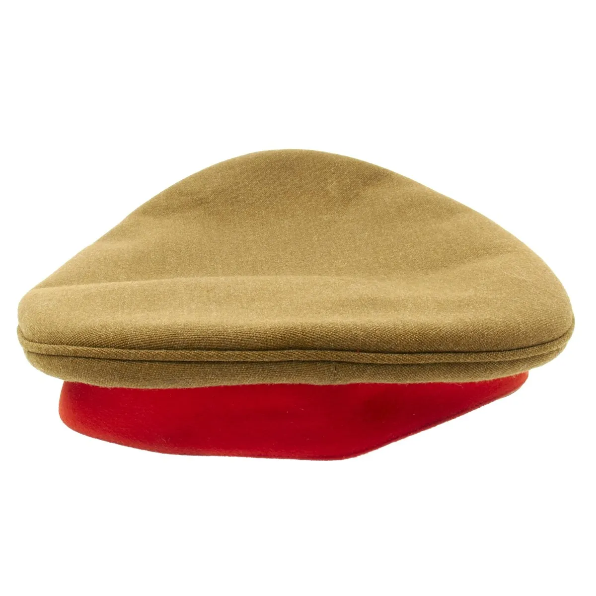 Original British-Made WWII Style Ethiopian General's Dress Visor Cap by Herbert Johnson of London - c.1953-74