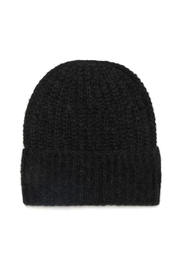 PART TWO MICHA KNITTED HAT BLACK