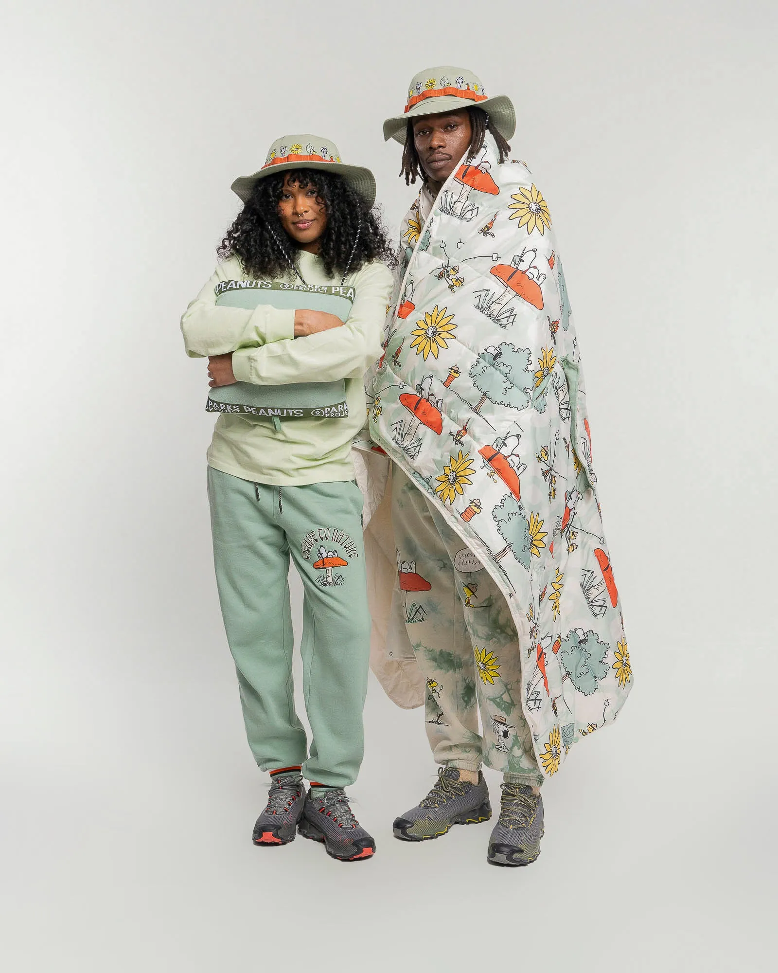 Peanuts x Parks Project 3-in-1 Packable Poncho