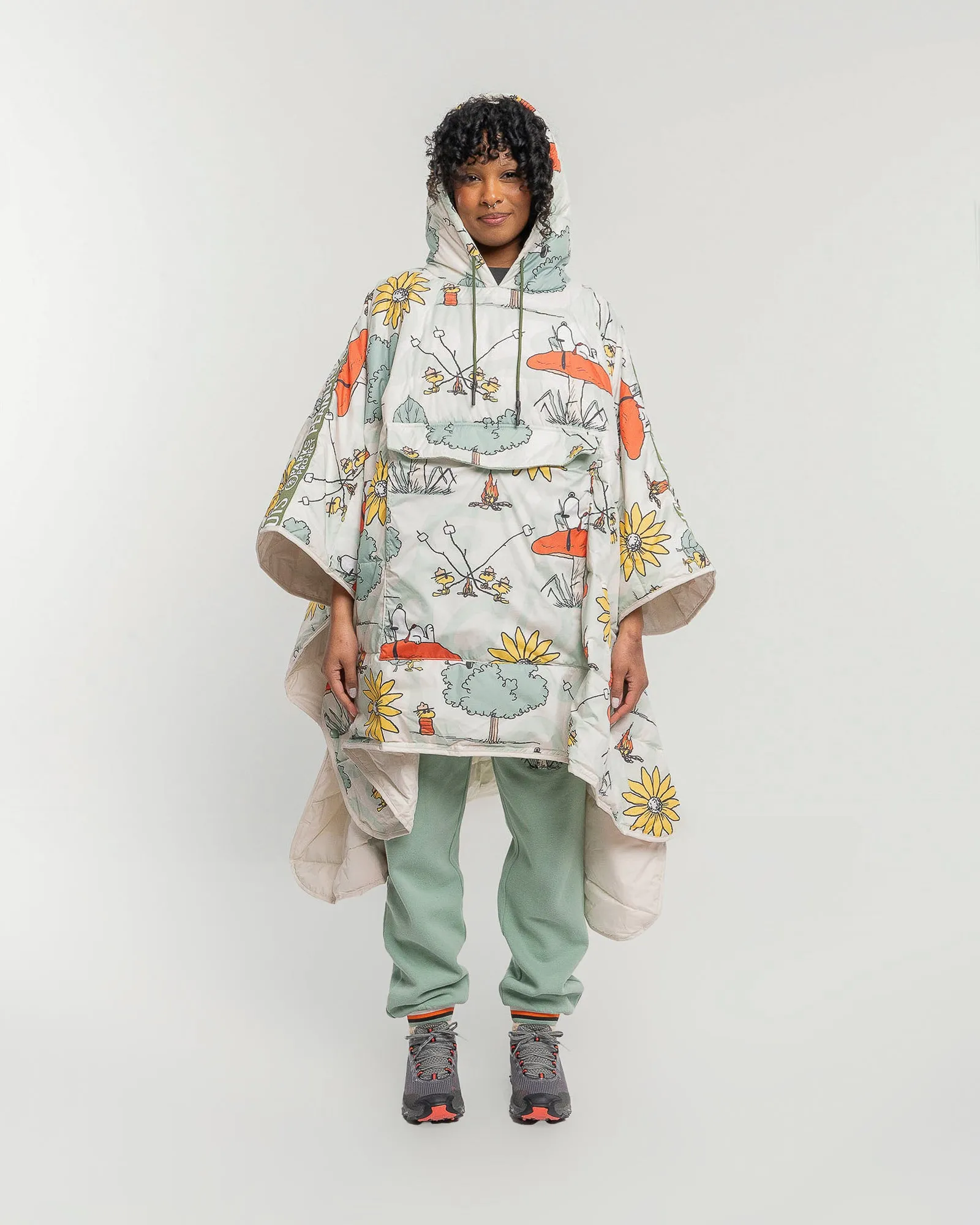 Peanuts x Parks Project 3-in-1 Packable Poncho