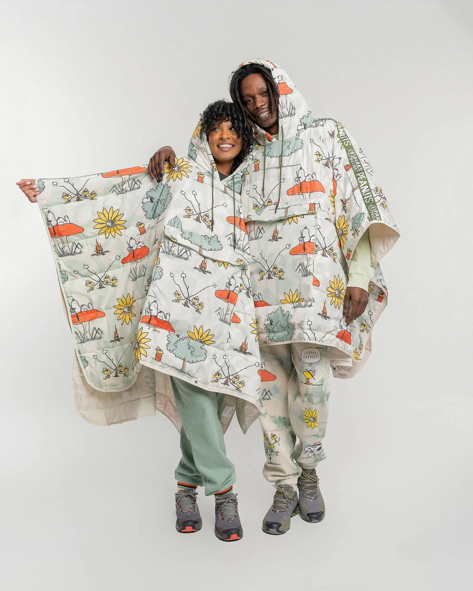 Peanuts x Parks Project 3-in-1 Packable Poncho