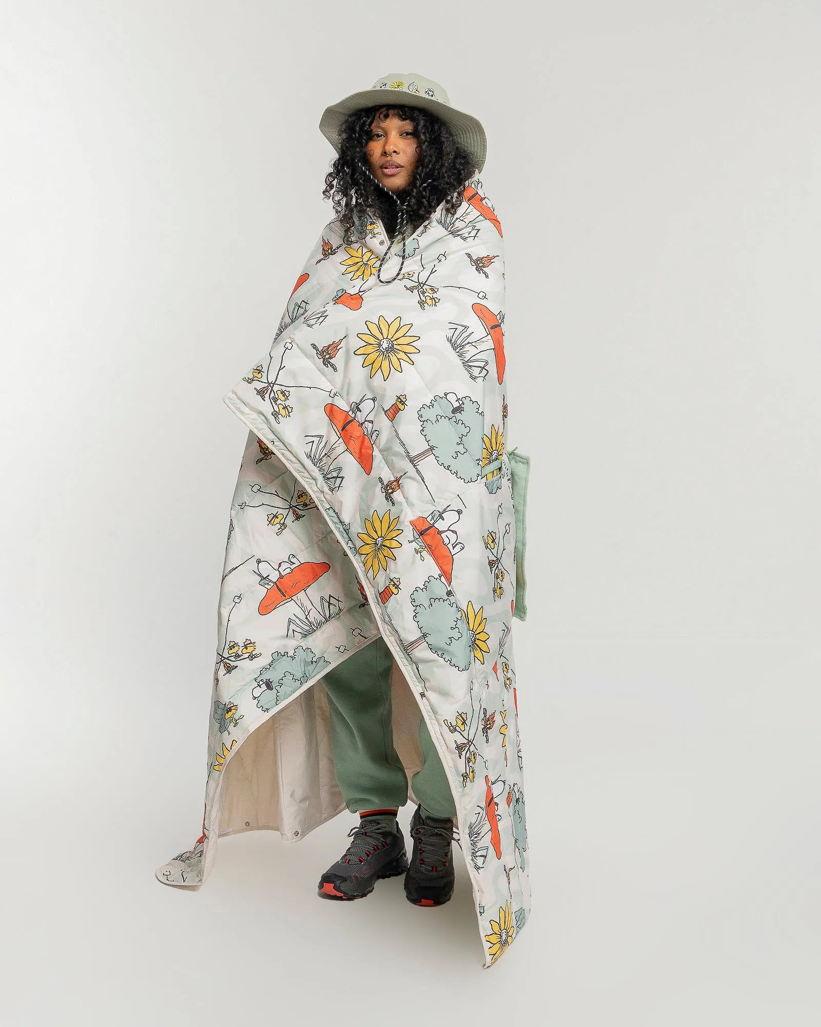 Peanuts x Parks Project 3-in-1 Packable Poncho