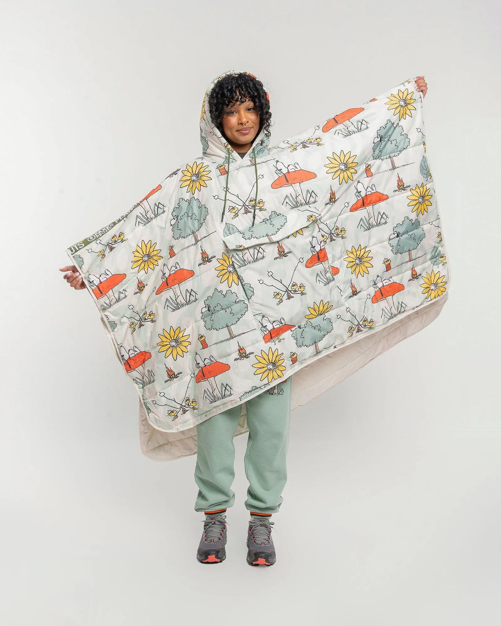 Peanuts x Parks Project 3-in-1 Packable Poncho