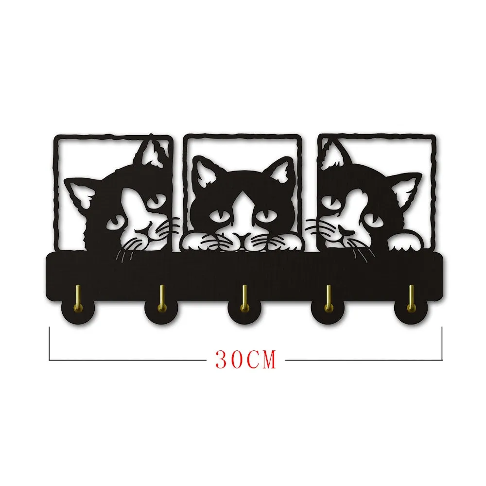 Peeping Cat 3D Hook Rails