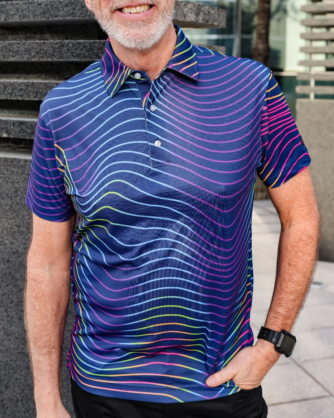 Pique Stretch Polo