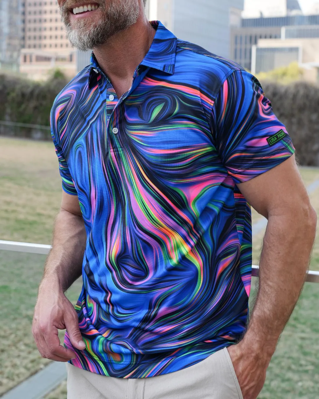 Pique Stretch Polo