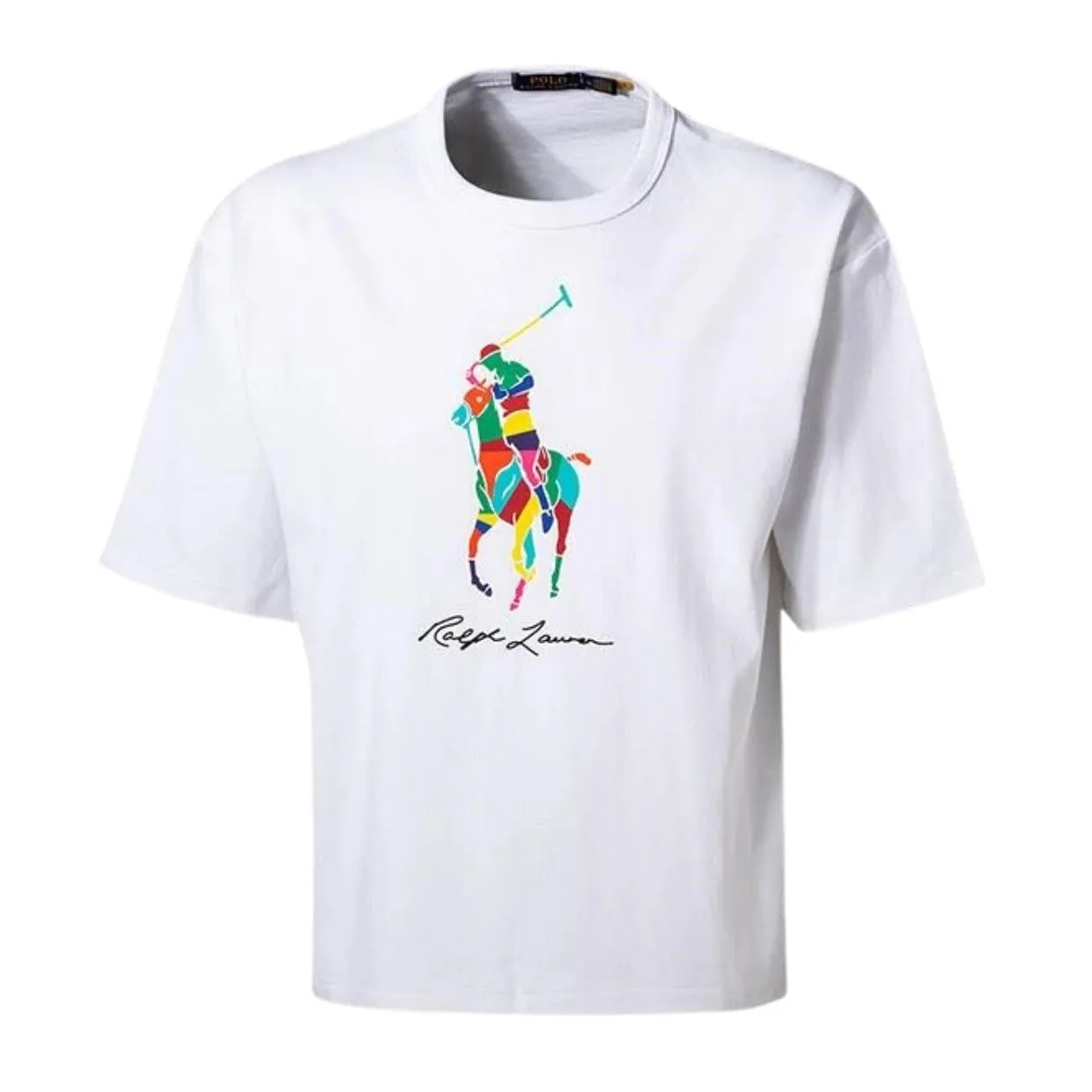 Polo Ralph Lauren Multi-Colour Polo Pony White T-Shirt