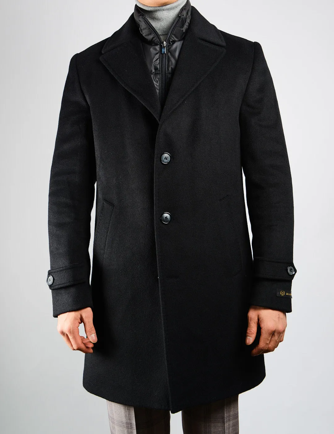 Preston Solid Brushed Coat