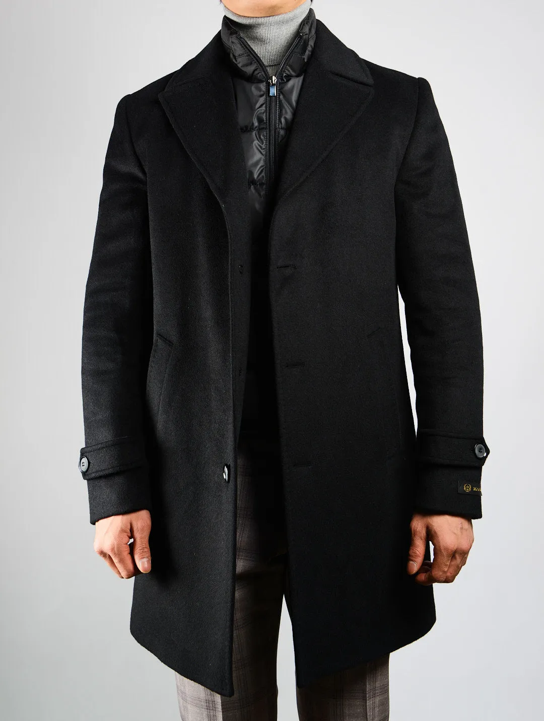 Preston Solid Brushed Coat