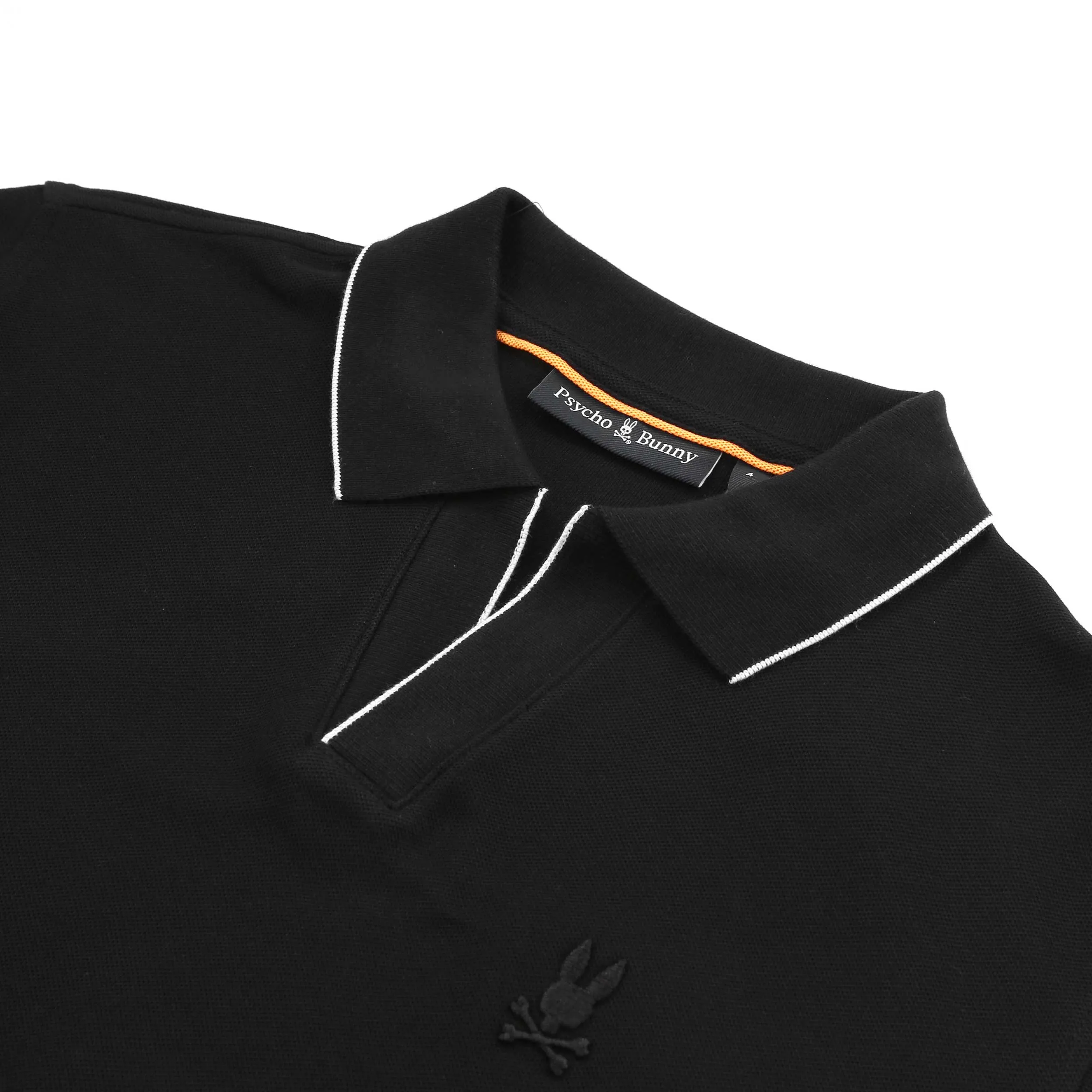 Psycho Bunny Easthills Johnny Polo Shirt in Black