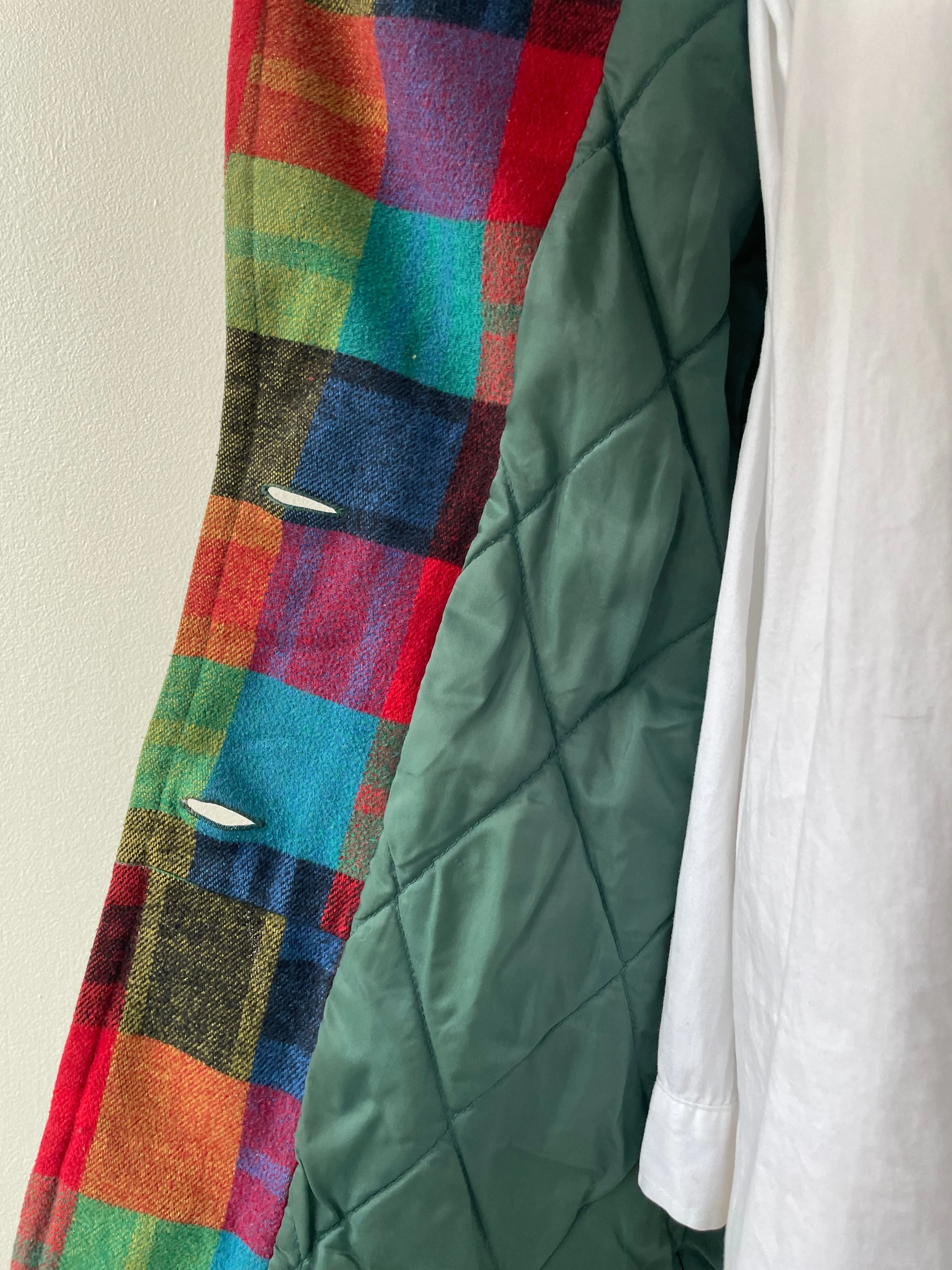 Rainbow Tartan Coat