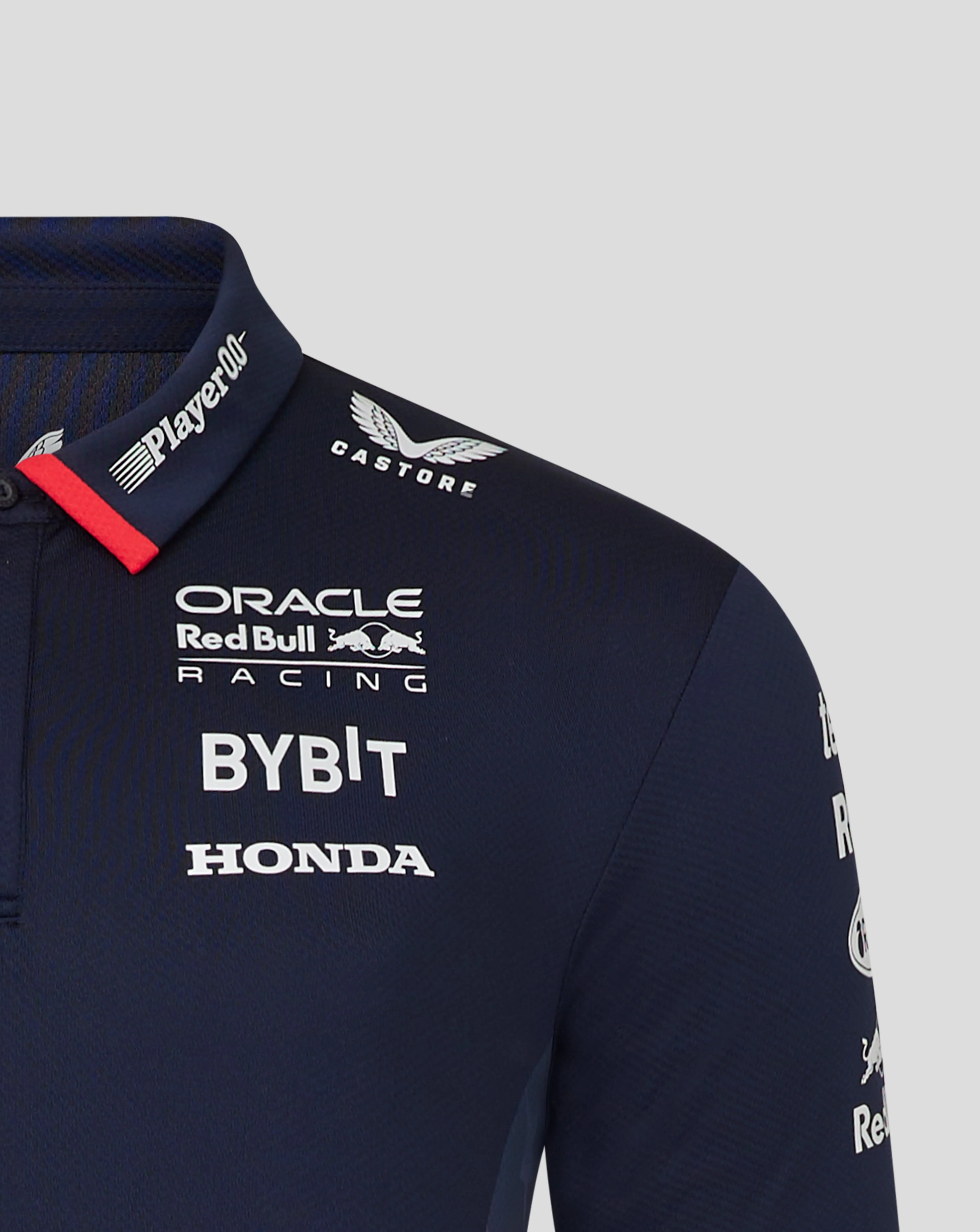 Red Bull Racing F1 Men's 2024 Special Edition America Race Team Polo Shirt- Navy