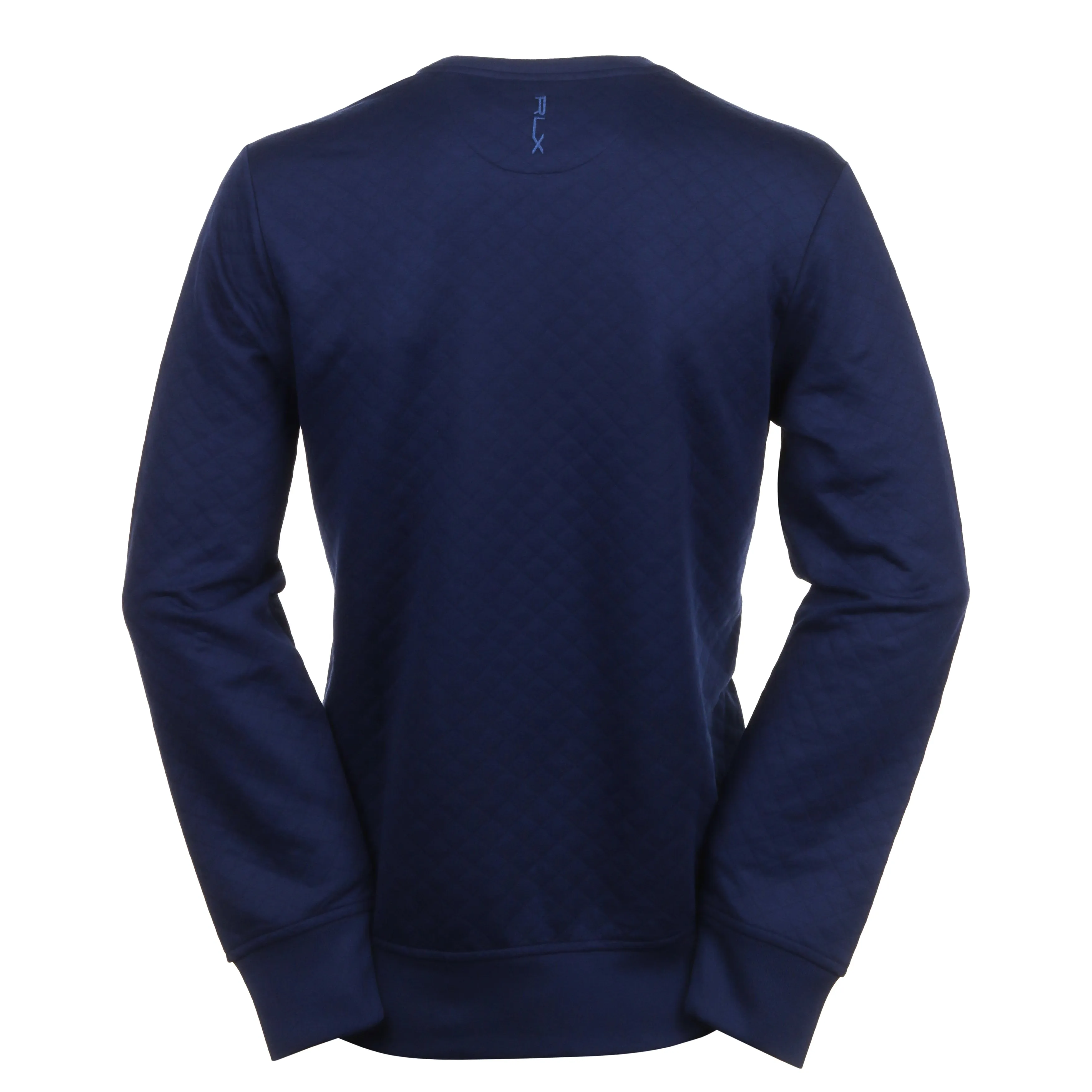 RLX Ralph Lauren Quilted Double Knit Crew Neck