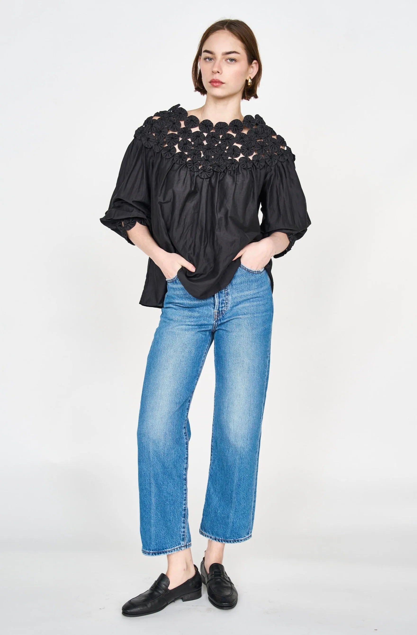 Rosenberg Blouse in Black