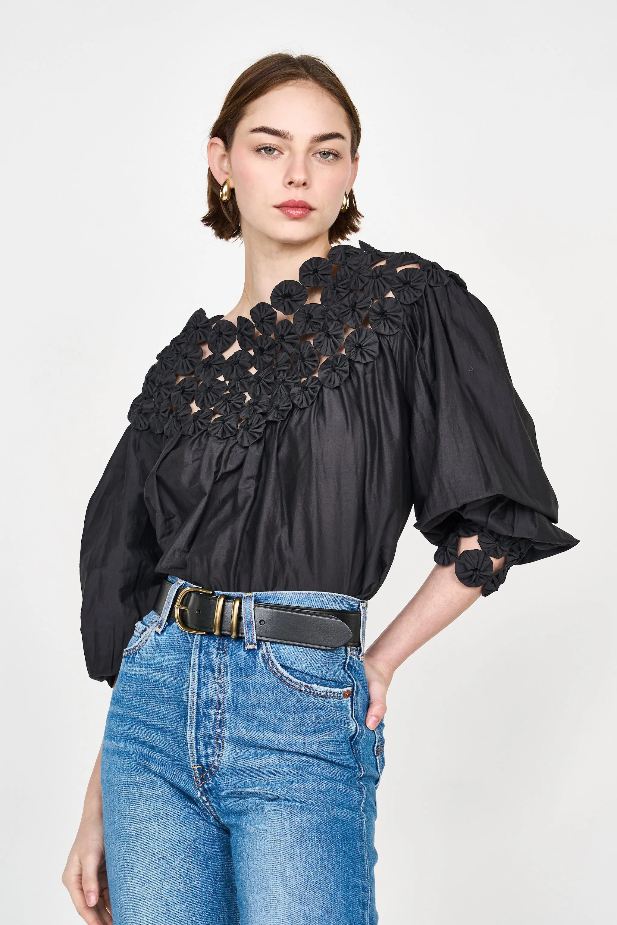 Rosenberg Blouse in Black