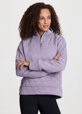 Sequim Quilted 1/4 Zip Pullover