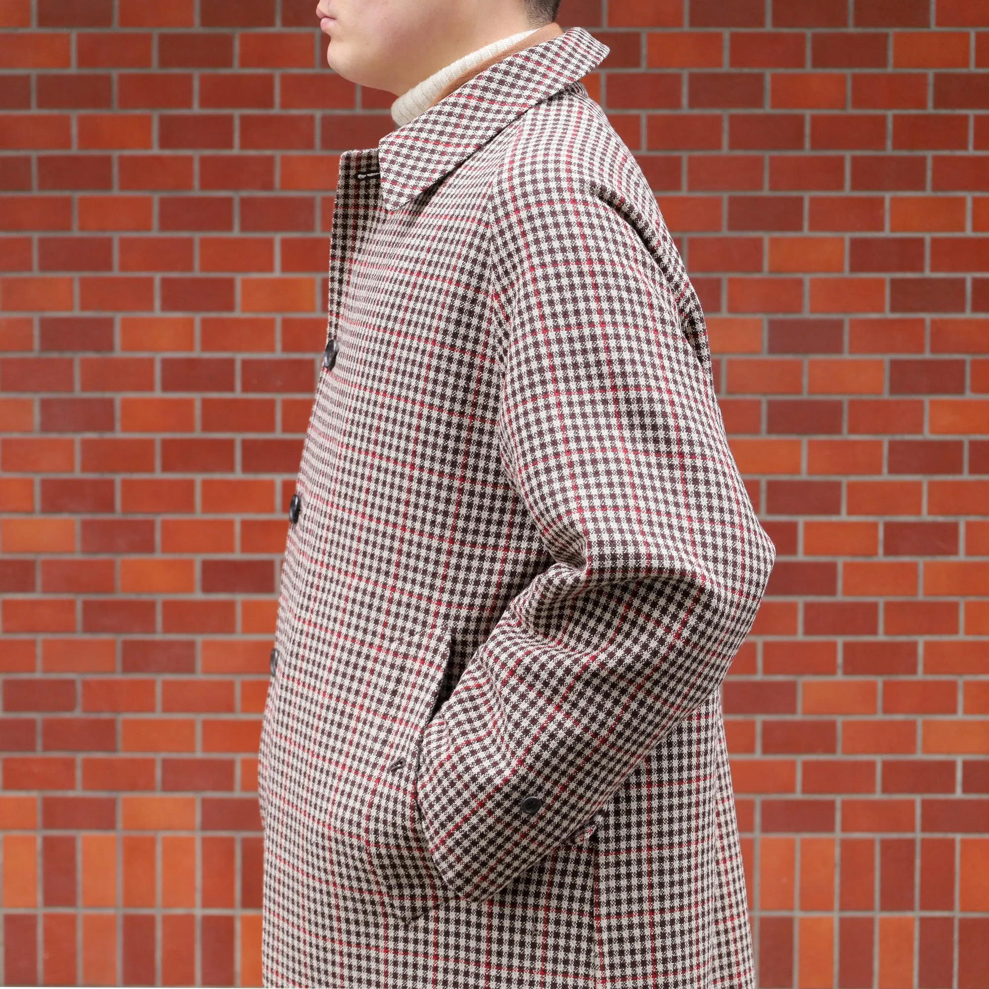 SINGLE RAGLAN COAT 35 REVERSIBLE