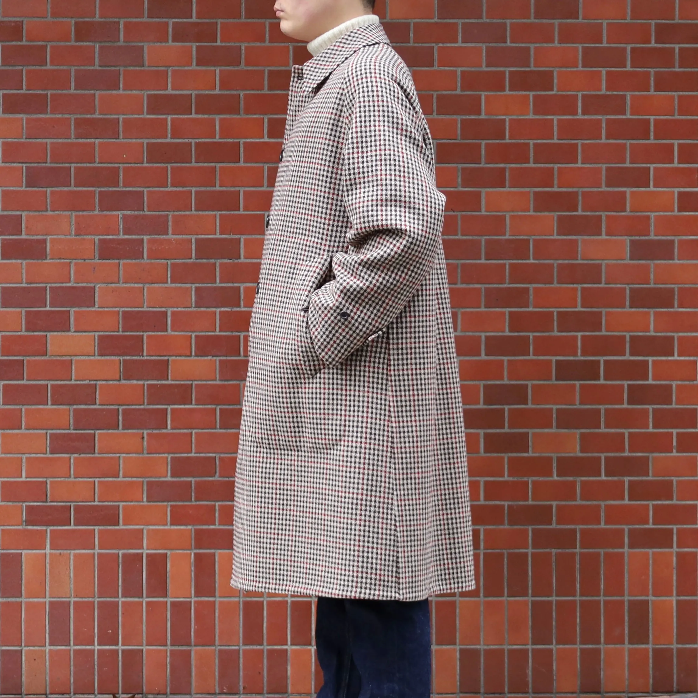 SINGLE RAGLAN COAT 35 REVERSIBLE