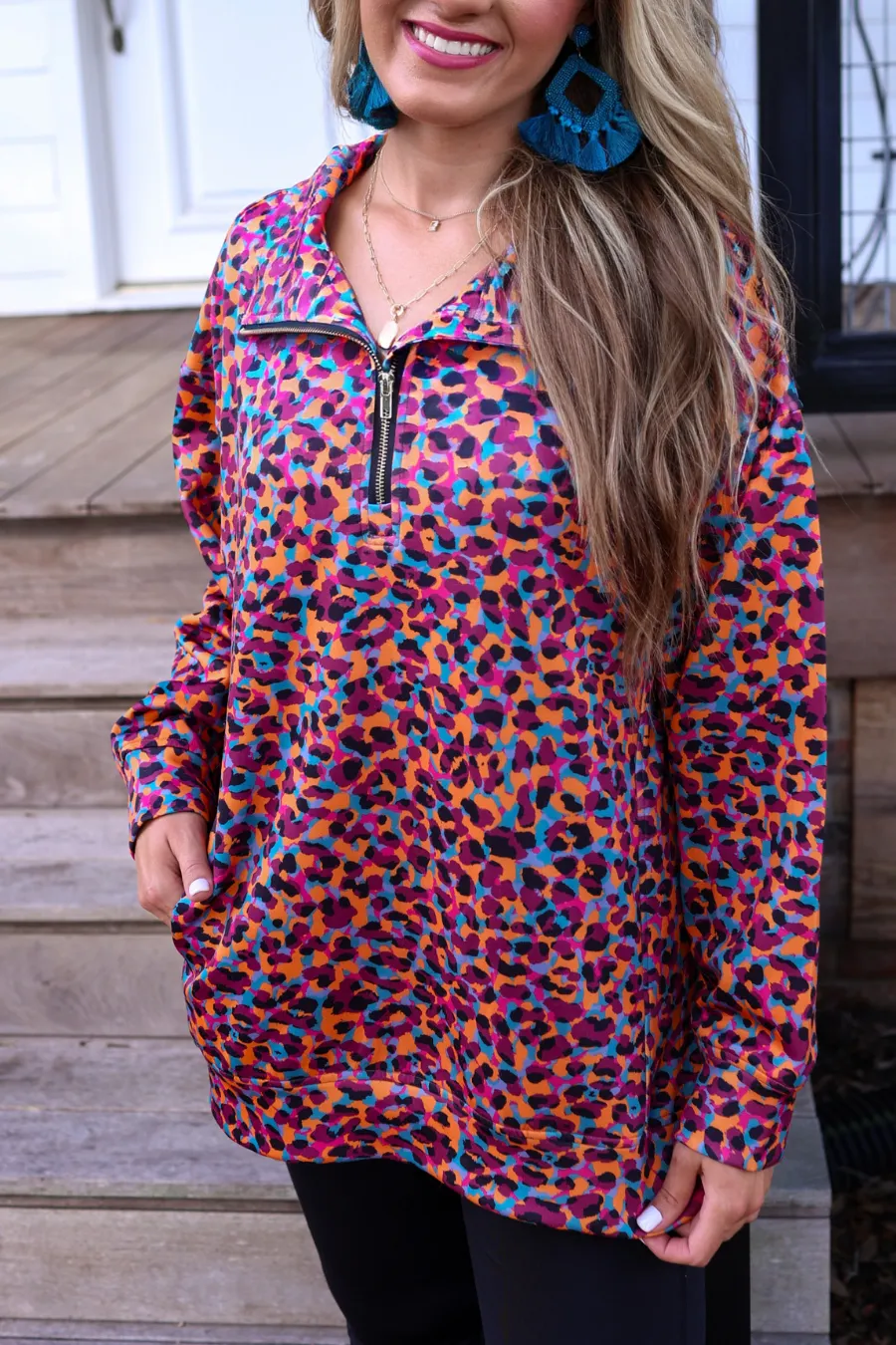 Splash of Spots Everyday Pullover by Jess Lea