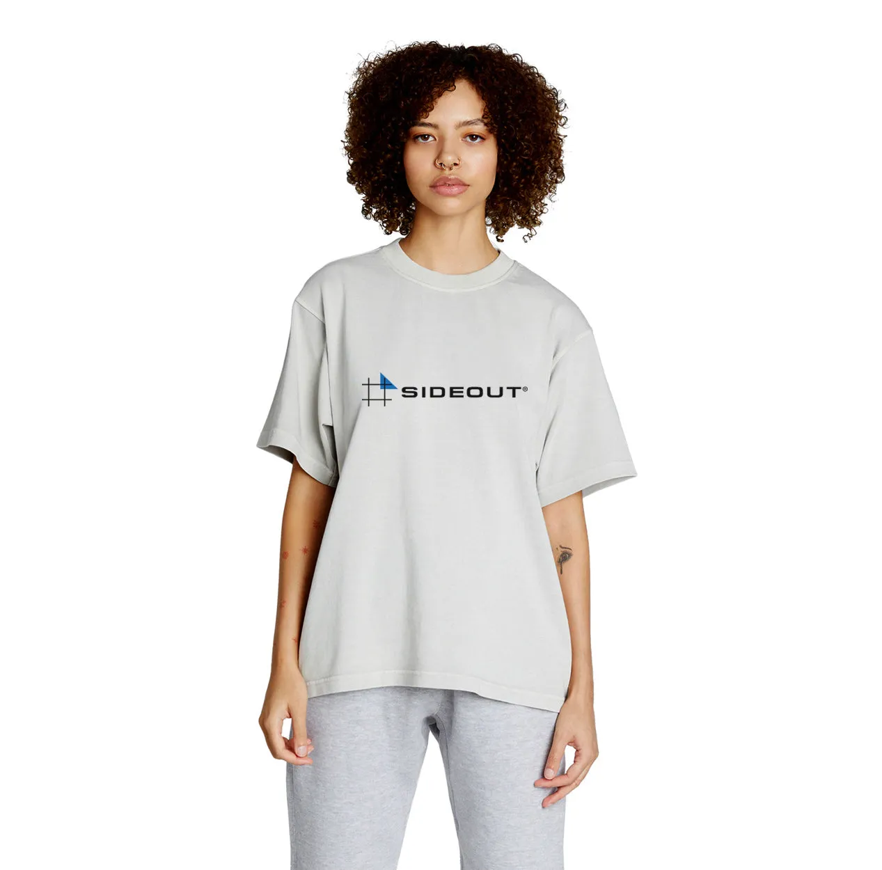 Sport Heavyweight Boxy White Tee