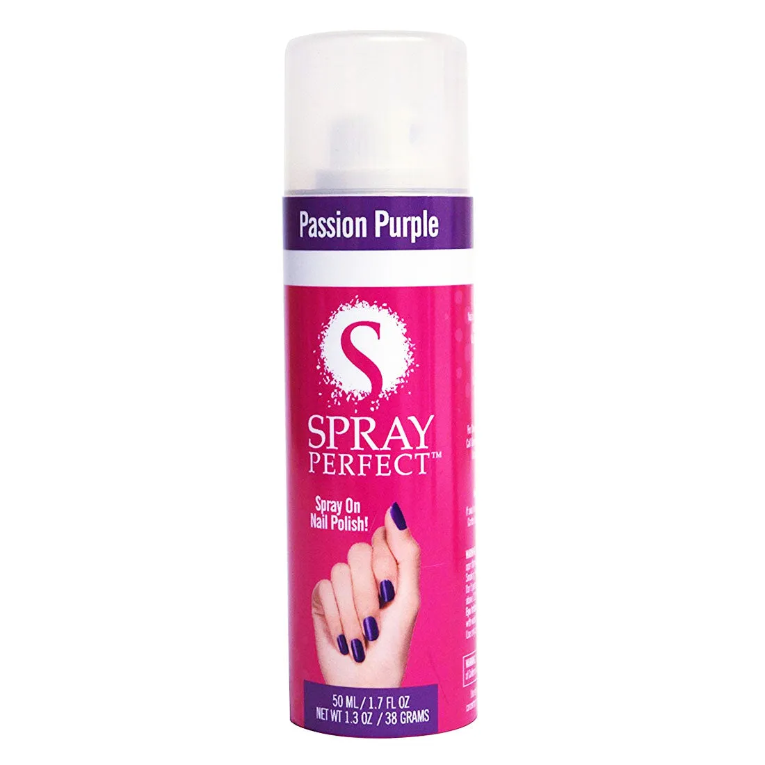 Spray Perfect Passion Purple Spray-on Nail Polish