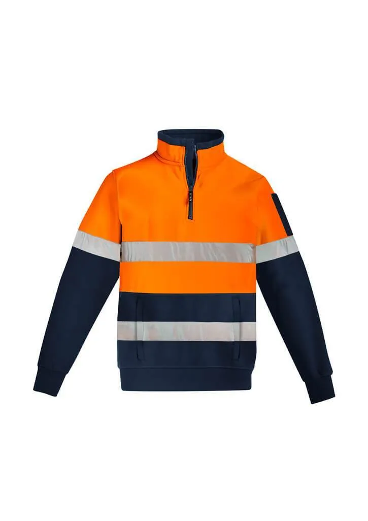 Syzmik Unisex Hi Vis 1/4 Zip Pullover - Hoop Taped (ZT567)