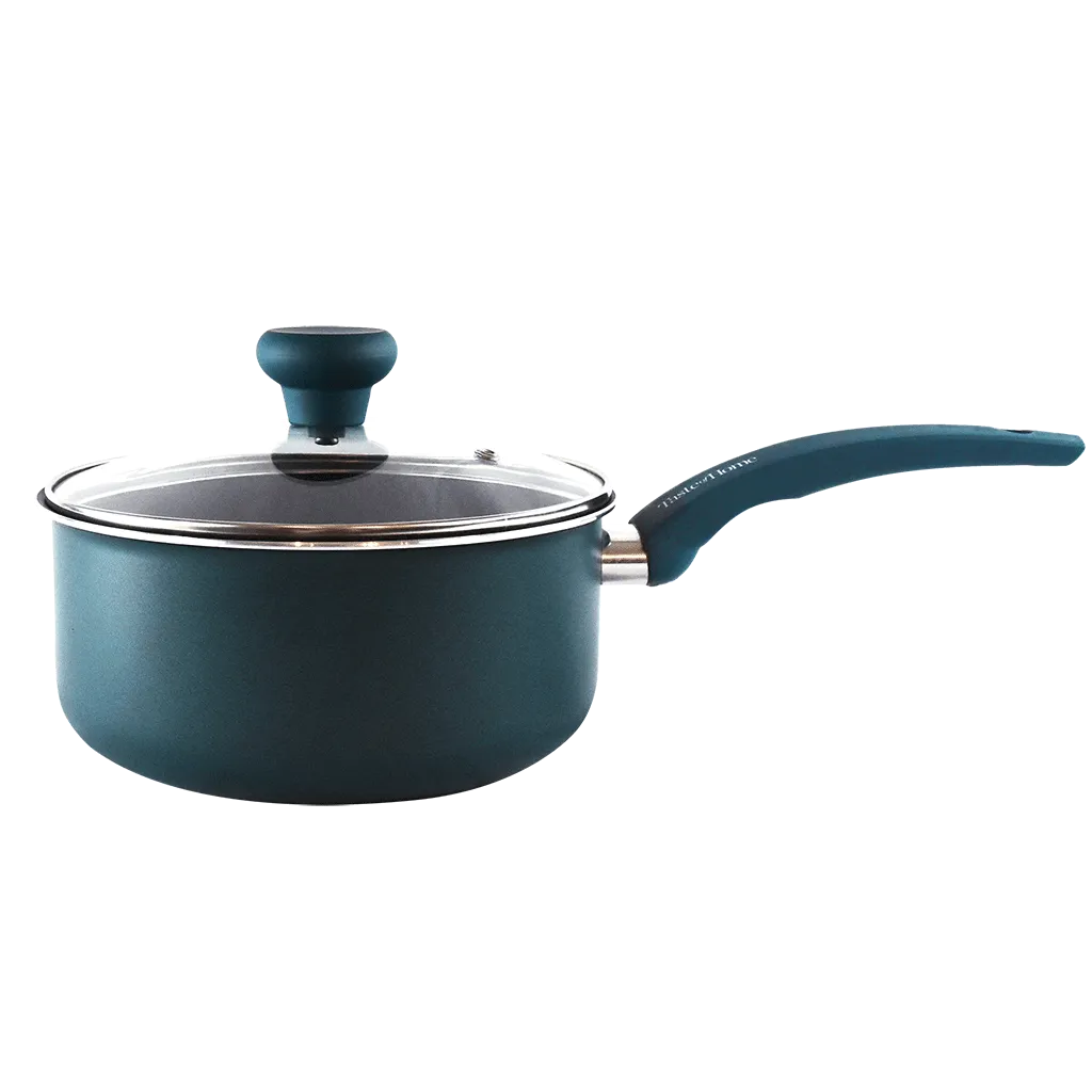 TC123A 3 Quart NonStick Aluminum Saucepan with Lid by Taste of Home