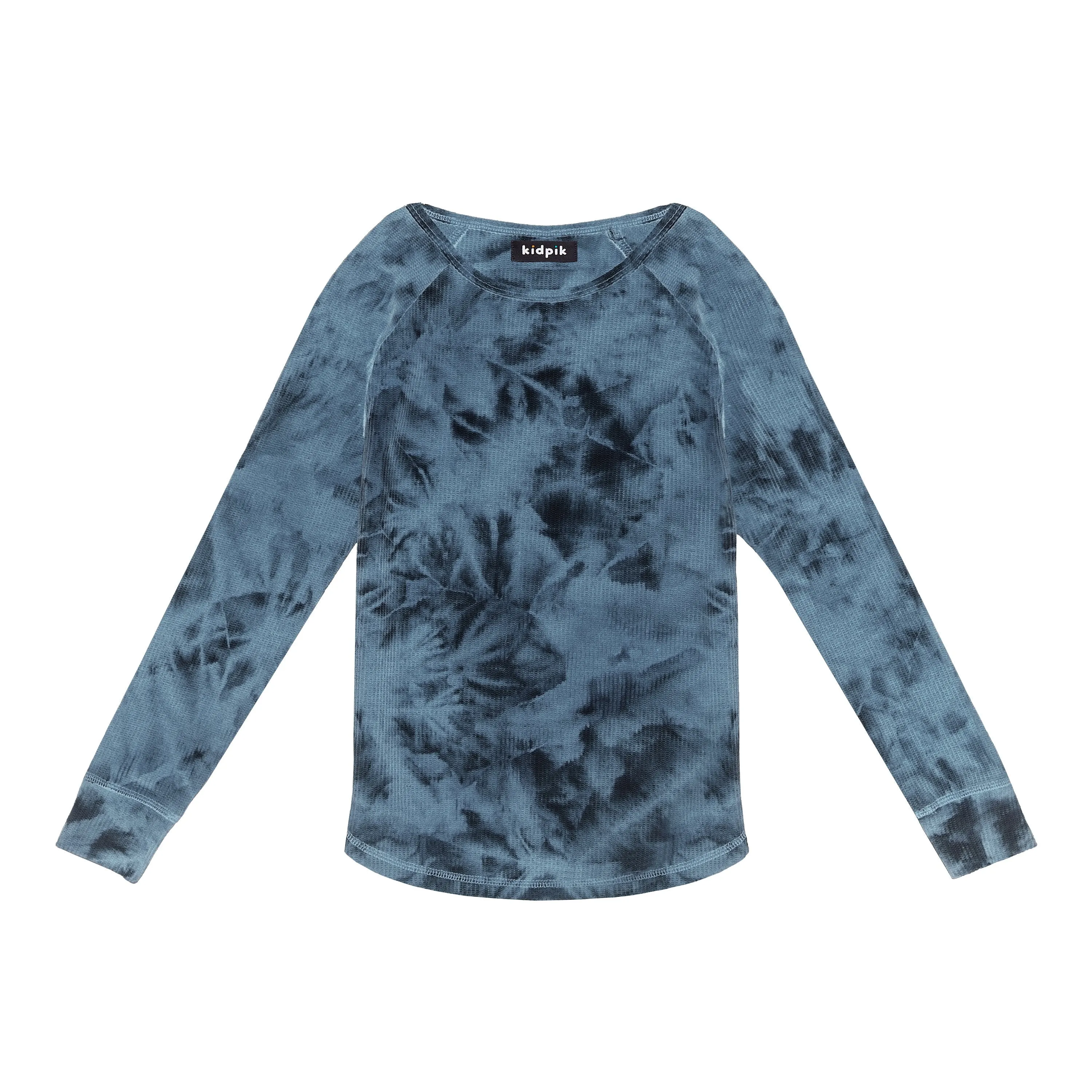 Tie Dye Thermal Crew