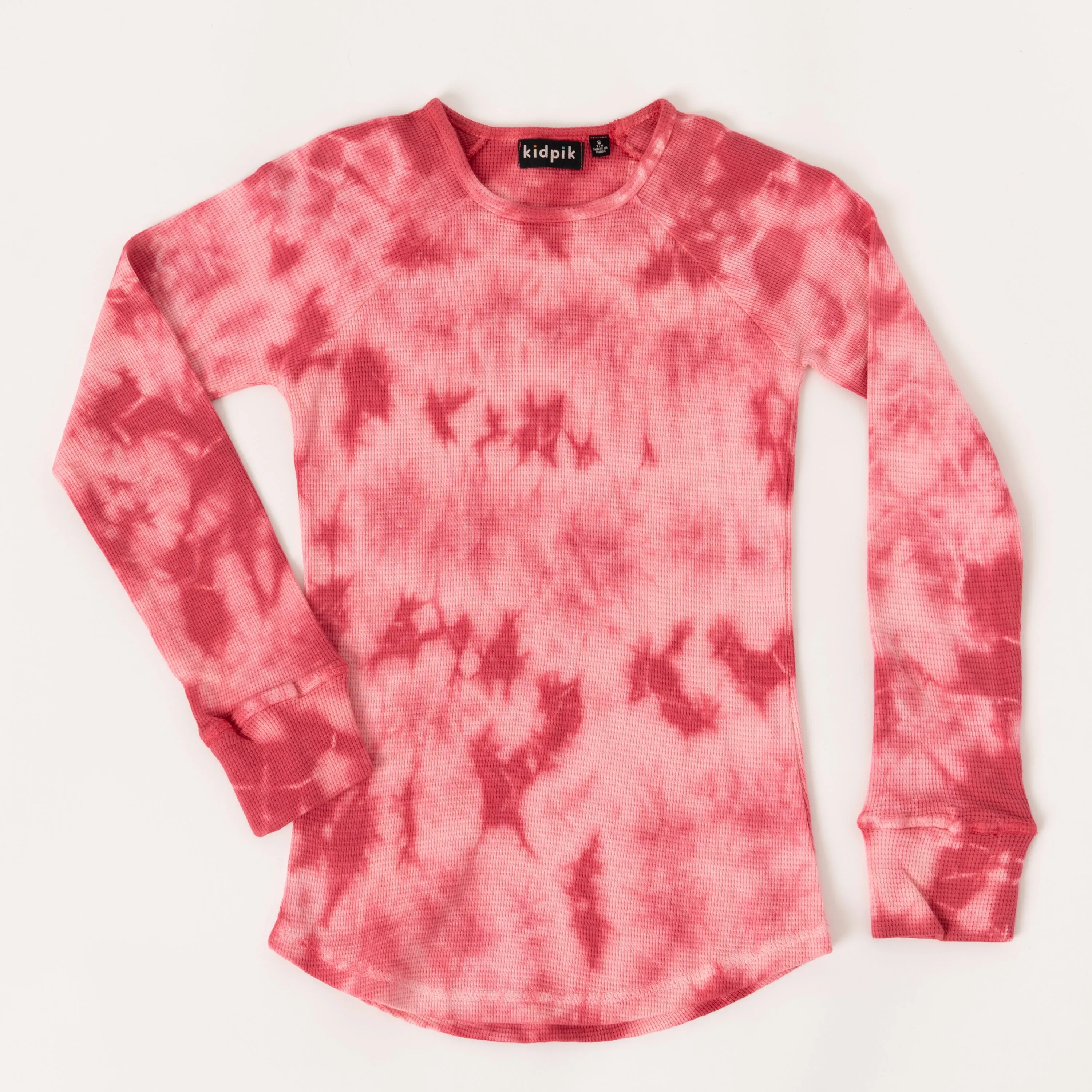 Tie Dye Thermal Crew