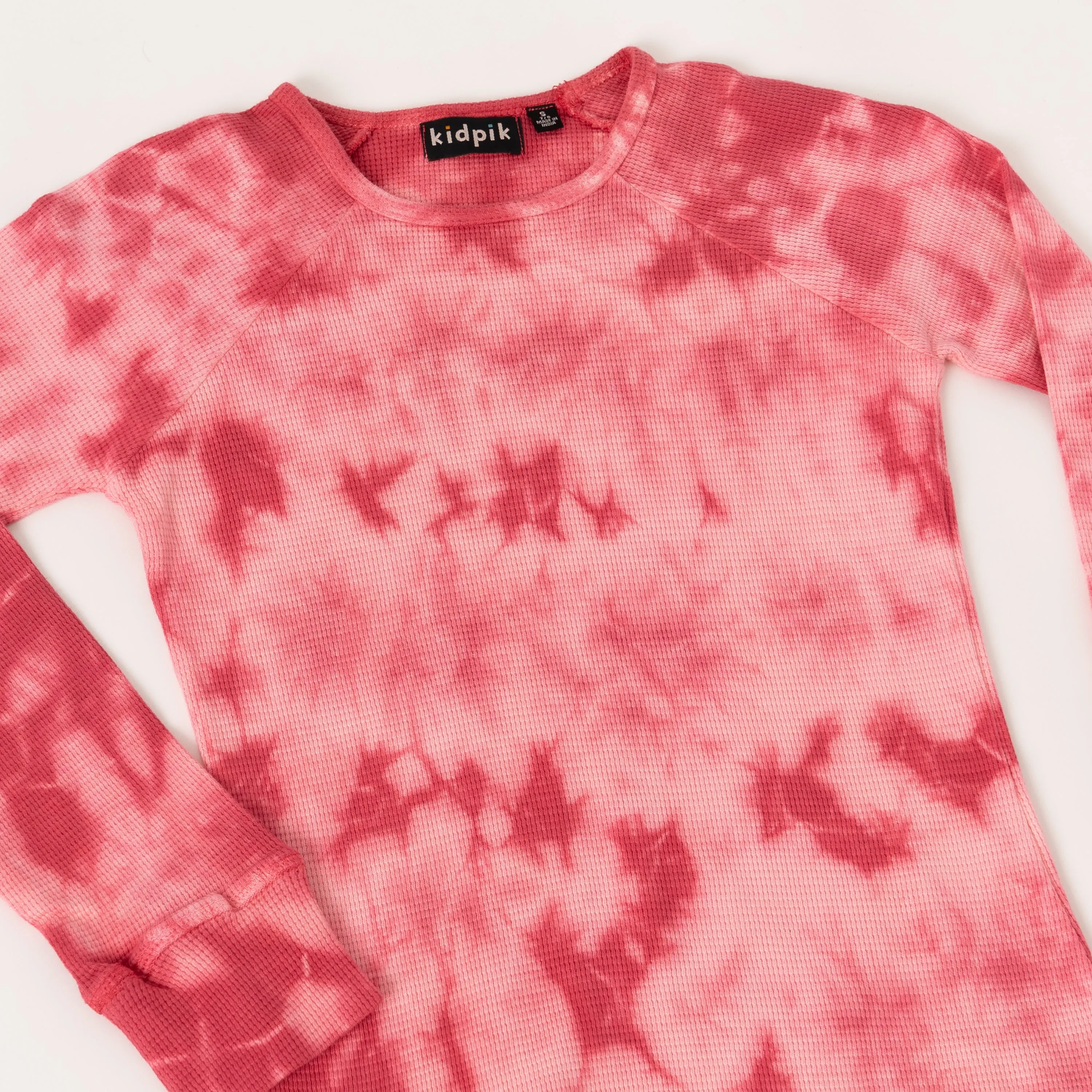 Tie Dye Thermal Crew