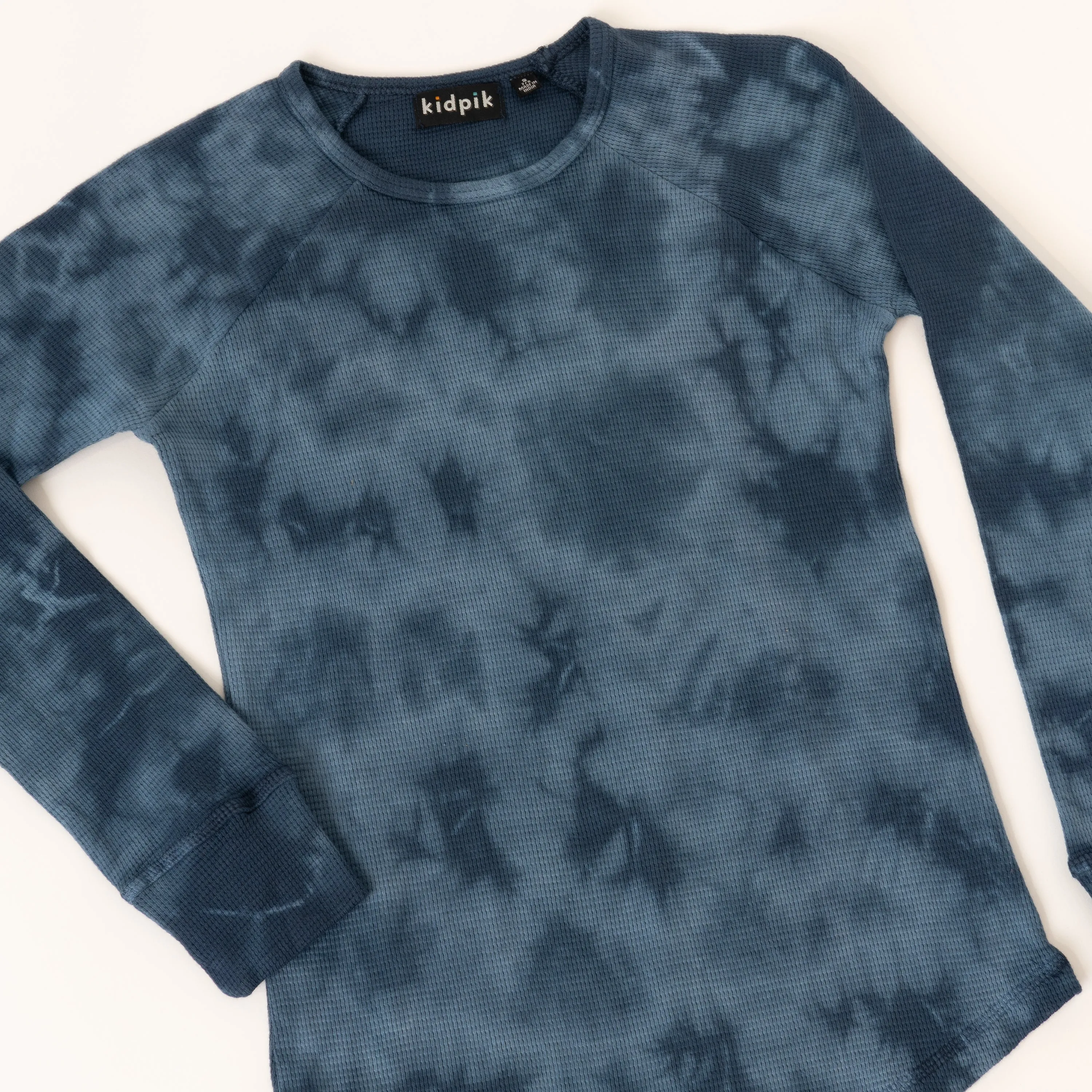 Tie Dye Thermal Crew