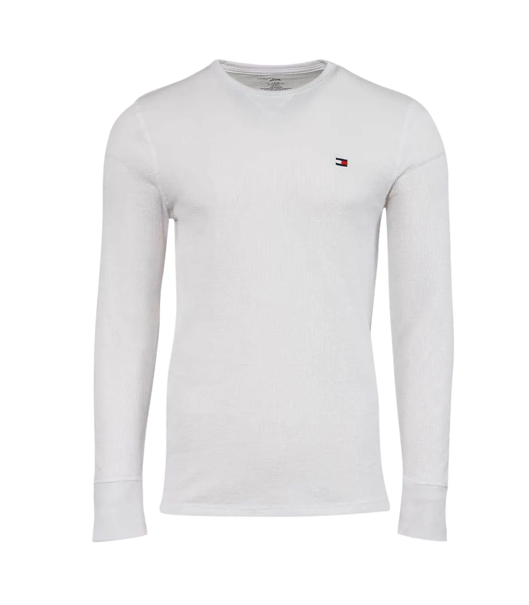 Tommy Hilfiger Mens Long Sleeve Thermal Crewneck T-Shirt