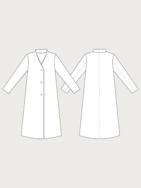 V-NECK COAT PATTERN