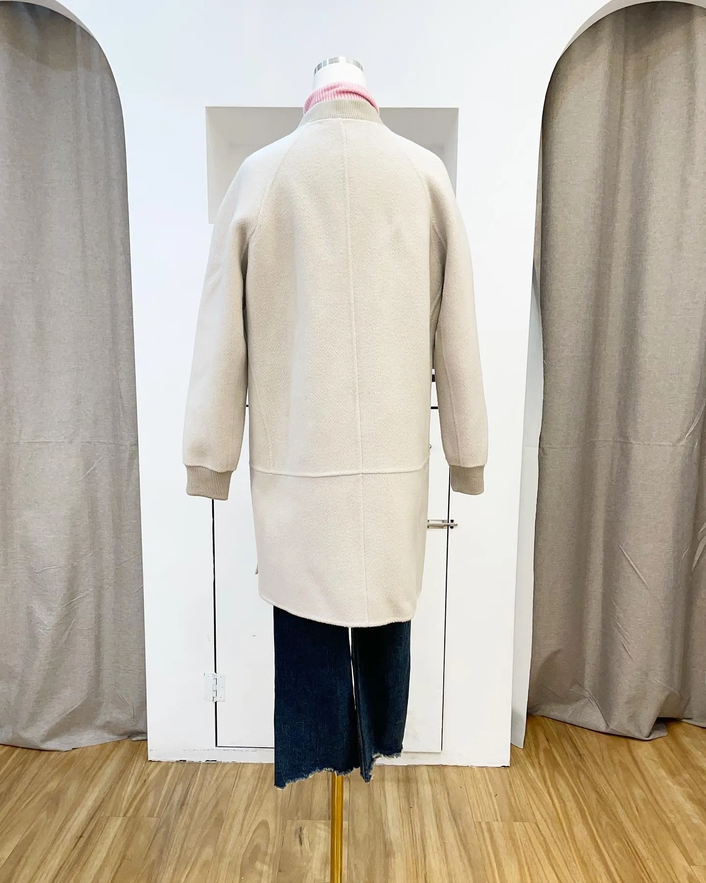 Wool casual coat