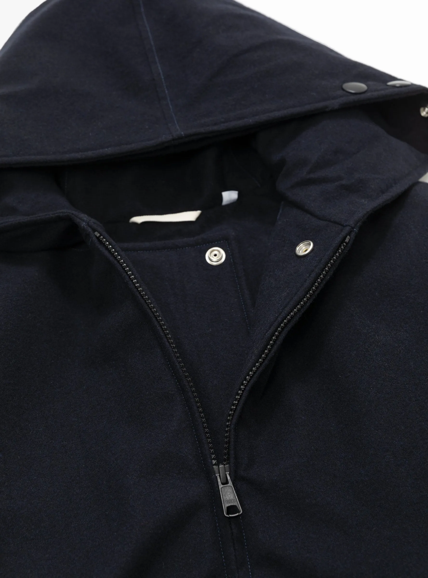 Wool GORE-TEX Cadet Coat Down Liner Navy