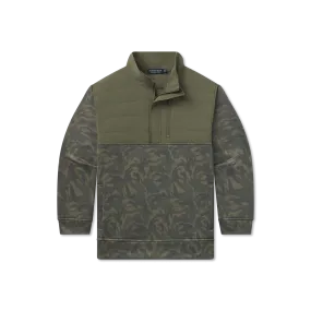 Youth Harris Stretch Pullover - Duck Camo