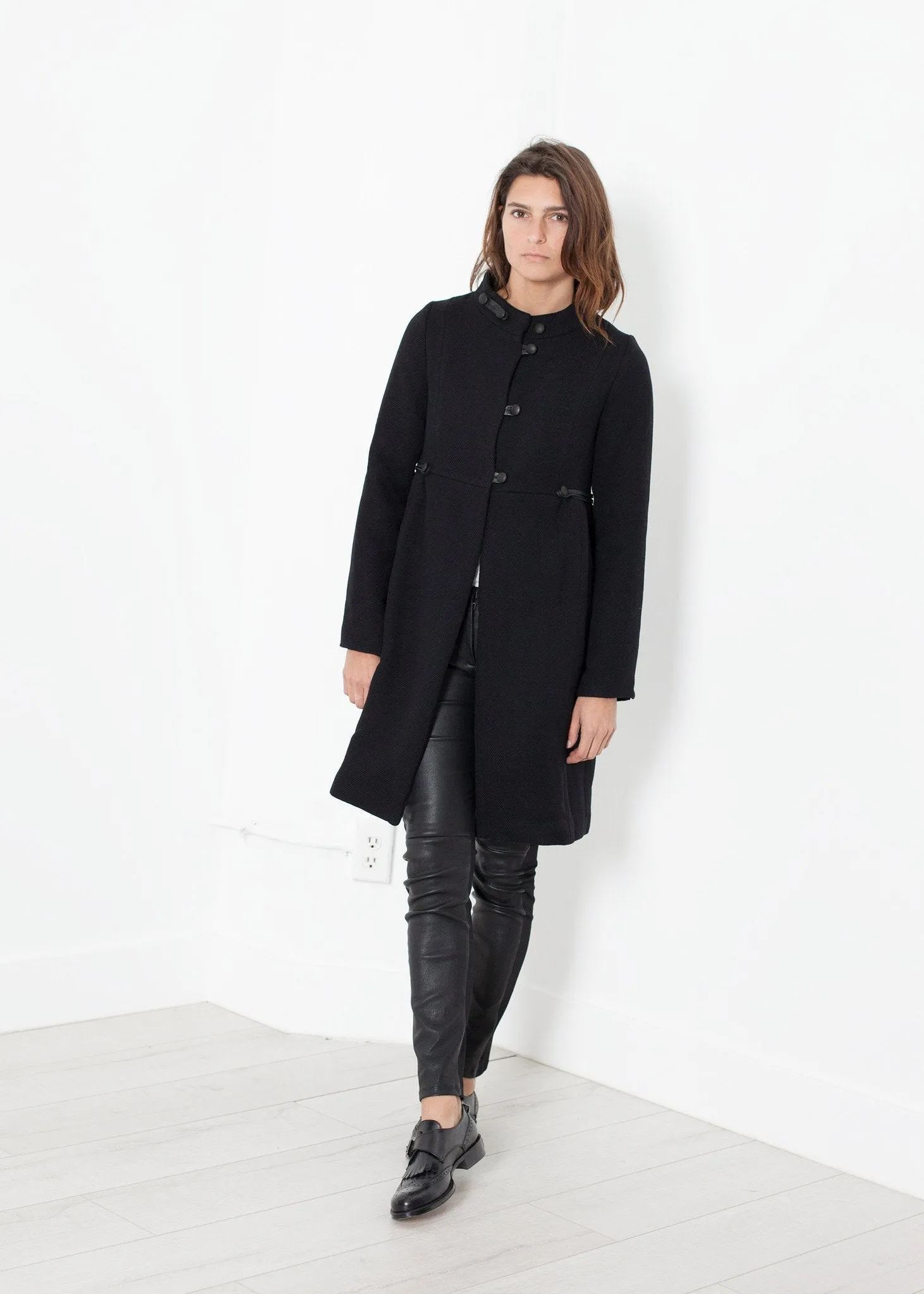 Zoulou Coat in Black